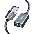 BENFEI USB 3.0 Extension Cable 6.6 Feet, Nylon Braided Compatible with Webcam, Camera, Phone, USB hub, Mouse, Keyboard, Printer, Hard Drive, Headset