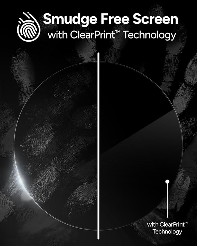 ZAGG Glass Elite Anti-Glare Camera Lens Protector for iPhone 16 Pro Max / 16 Pro - Anti-Reflective Glass, 5X Stronger, Smudge-Free, Eco-Friendly, Easy Installation