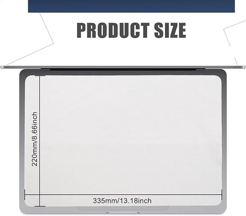2 Pack Microfiber Liner Cleaning Cloth 15" 16" MacBook Air/MacBook Pro Screen Keyboard Imprint Protection, MacBook Air 15.3" /MacBook Pro 15"/MacBook Pro 16" M5 M4 M3 M2 M1 Accessories Protector