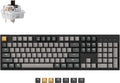 Keychron C2 Pro Wired Custom Mechanical Keyboard Full Size Layout QMK/VIA Programmable Macro White Backlit with Keychron K Pro Brown Switch OEM Profile Double-Shot PBT Keycaps for Mac Windows Linux
