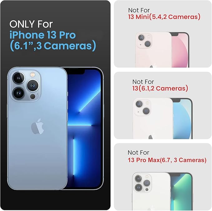 FireNova Designed for iPhone 13 Pro Case, Silicone Upgraded [Camera Protection] Phone Case with [2 Screen Protectors], Soft Anti-Scratch Microfiber Lining Inside, 6.1 inch, Space Gray