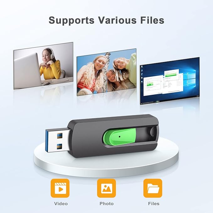 Aiibe 256GB USB 3.0 Flash Drive Thumb Drive 256GB USB Drive Memory Stick Jump Drive 256G for PC Laptop