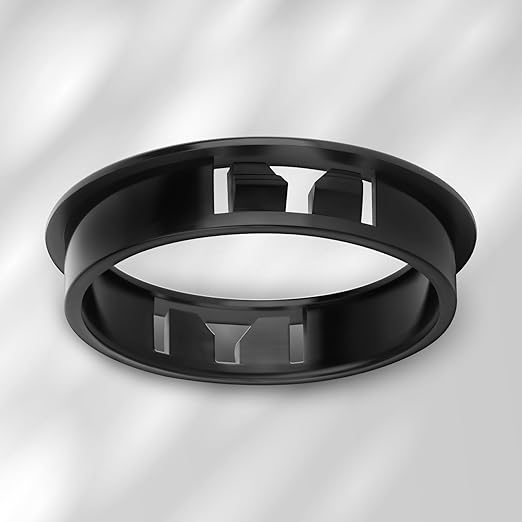 10PCS 2" Black Cable Snap Bushing Grommet, Snap in Cord Bushing Protect Cables