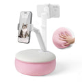 SAIJI Cell Phone Pillow Stand Mini iPhone Holder for Bed, Upgraded,Mini Angle & Height Adjustable Phone Pillow Stand for Watching Video On Bed/Sofa/Lap, Fit for 4.7"-7.0" Device (Pink)