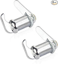 2 Pack Thumb Operated Offset Cam Lock Latch, Keyless Cam Lock Latch for Rv Storage Doors, Camper, Boat, Files Drawers, Distribution Box, Cabinet Door, Electric Cabinet (30mm)