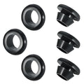 Qrity 20 PCS Rubber Grommets Cable Railing, Car Grommet, Cable Railing Protective Sleeves for Metal Posts, ID 18mm Mount Dia 22mm