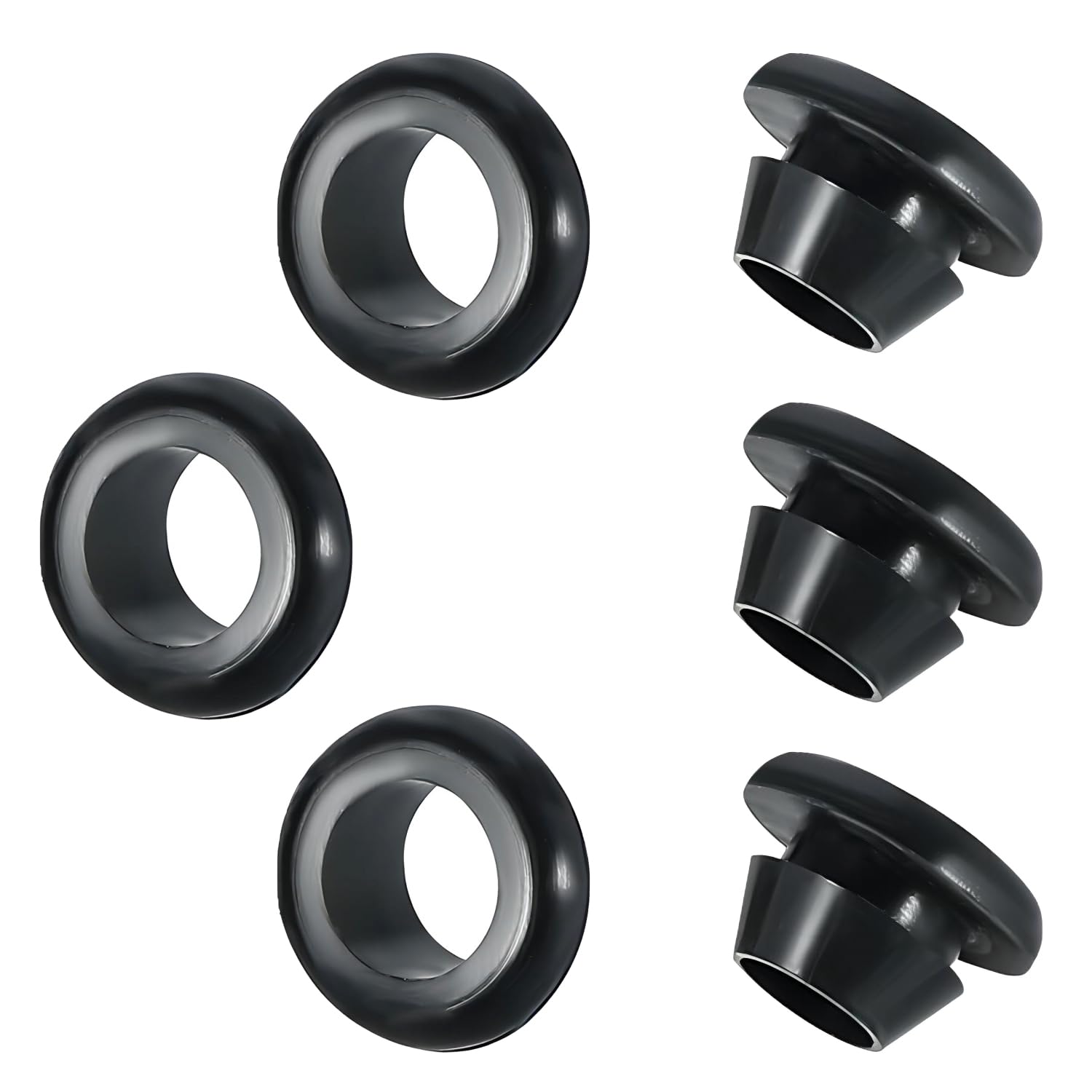 Qrity 9X Rubber Grommets ID 30mm Mount 35mm for Cable