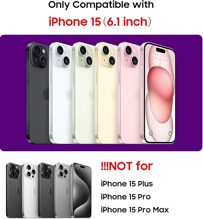 Magnetic for iPhone 15 Case [Compatible with MagSafe][Built-in Camera Lens Protector] Slim Soft Silicone Bumper Shockproof Metallic Shine Phone Case (Green)