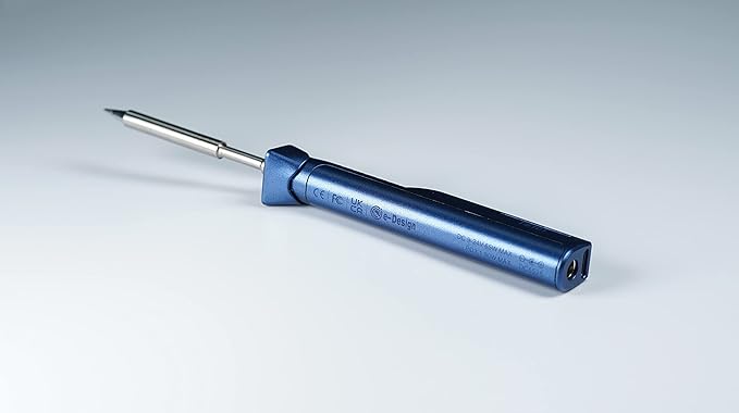 YKEY Original Blue TS101 Electronics Soldering Iron Station Kit USB Type C Power Portable Adjustable Temperature OLED Welding Tool TS100 Upgraded(TS-B2 Tip)