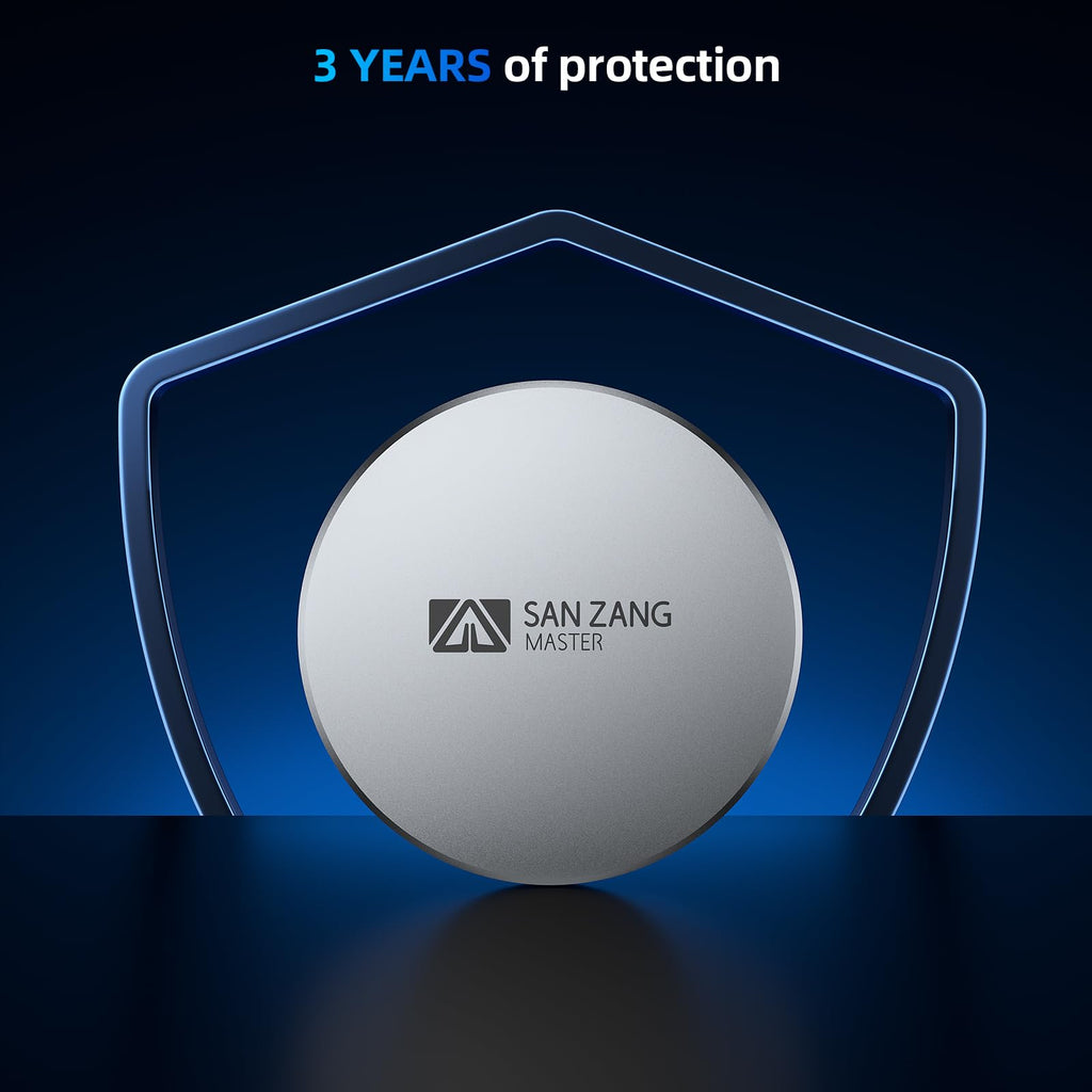 SAN ZANG MASTER Magnetic Portable Solid State Drives: Ultra-Thin, Portable Design for Secure Grip, Easy Connectivity, and Reliable Performance (1, TB)