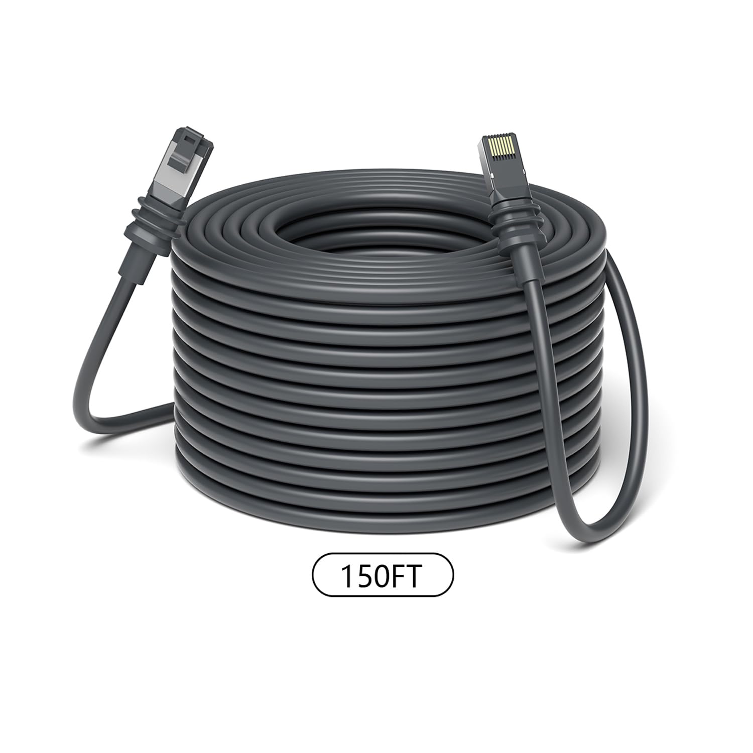 Azduou 150FT Starlink Gen 3 Replacement Cable for Rectangular Satellite - Waterproof Outdoor V3 Standard