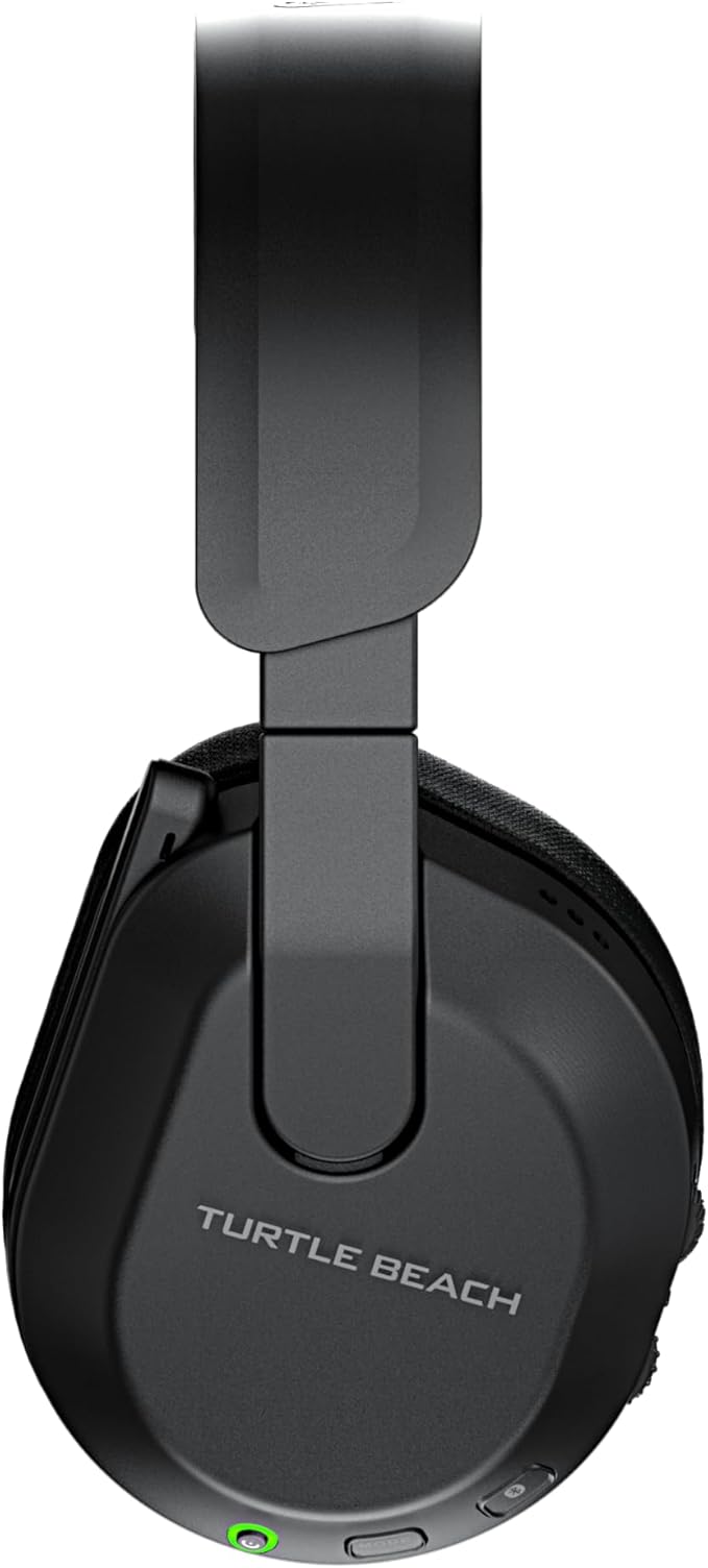 Turtle Beach Stealth 600 Wireless Multiplatform Amplified Gaming Headset for PC, PS5, PS4, & Mobile – Bluetooth, 80-Hr Battery, Noise-Cancelling Flip-to-Mute Mic, Waves 3D Audio –Black