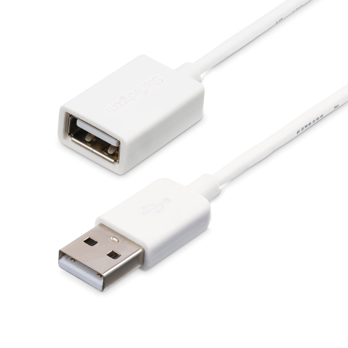 StarTech 10ft USB 2.0 Extension Cable, USB-A M/F, Black (USBEXTAA10BK)