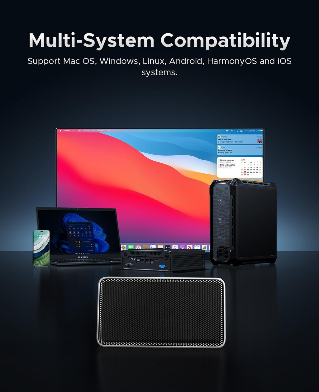 ORICO X40 2TB USB4 Portable NVMe SSD (40Gbps), up to 3800MB/s