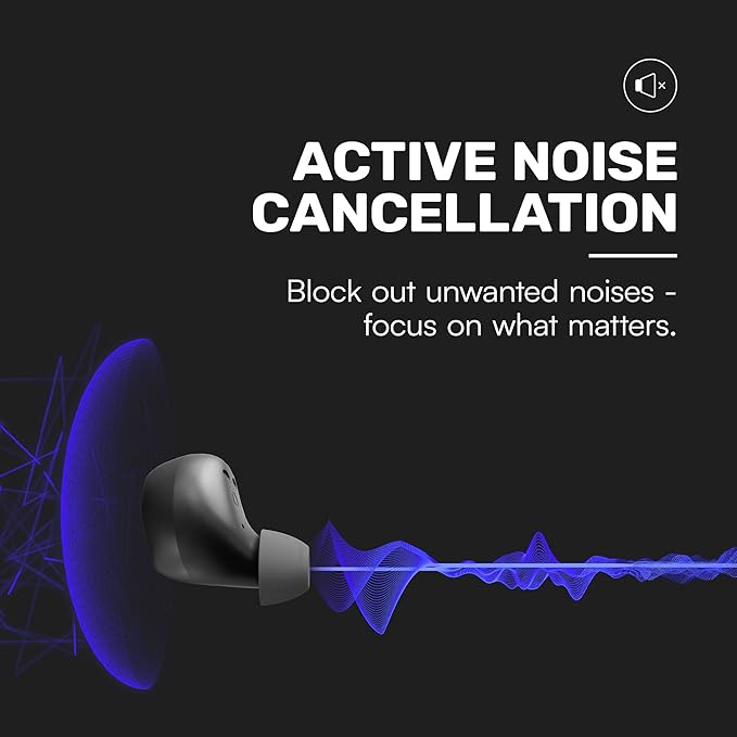 Raycon Everyday Earbuds Plus - Bluetooth True Wireless in-Ear Buds with 32 Hours Playtime, Multpoint Technology, Extreme Comfort, and Active Noise Cancellation (Forest Green)