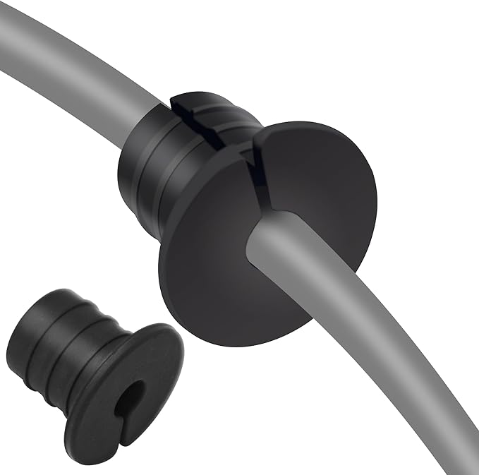 Cable Grommet Routing Kit for Starlink for 3/4 inch Wall Hole, Starlink Accessories, Silicone Cable Wall Pass, Starlink Anti-Slip Wall Grommets for Cables (3/4 inch) 2 Pcs