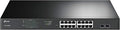 TP-Link TL-SG1218MPE 16 Port Gigabit Switch Easy Smart Managed 16 PoE+ @250W, 2 non-PoE ports, 2 combo SFP slots 3 Year Manufacturer Warranty QoS, Vlan, IGMP & LAG, Free Expert Help