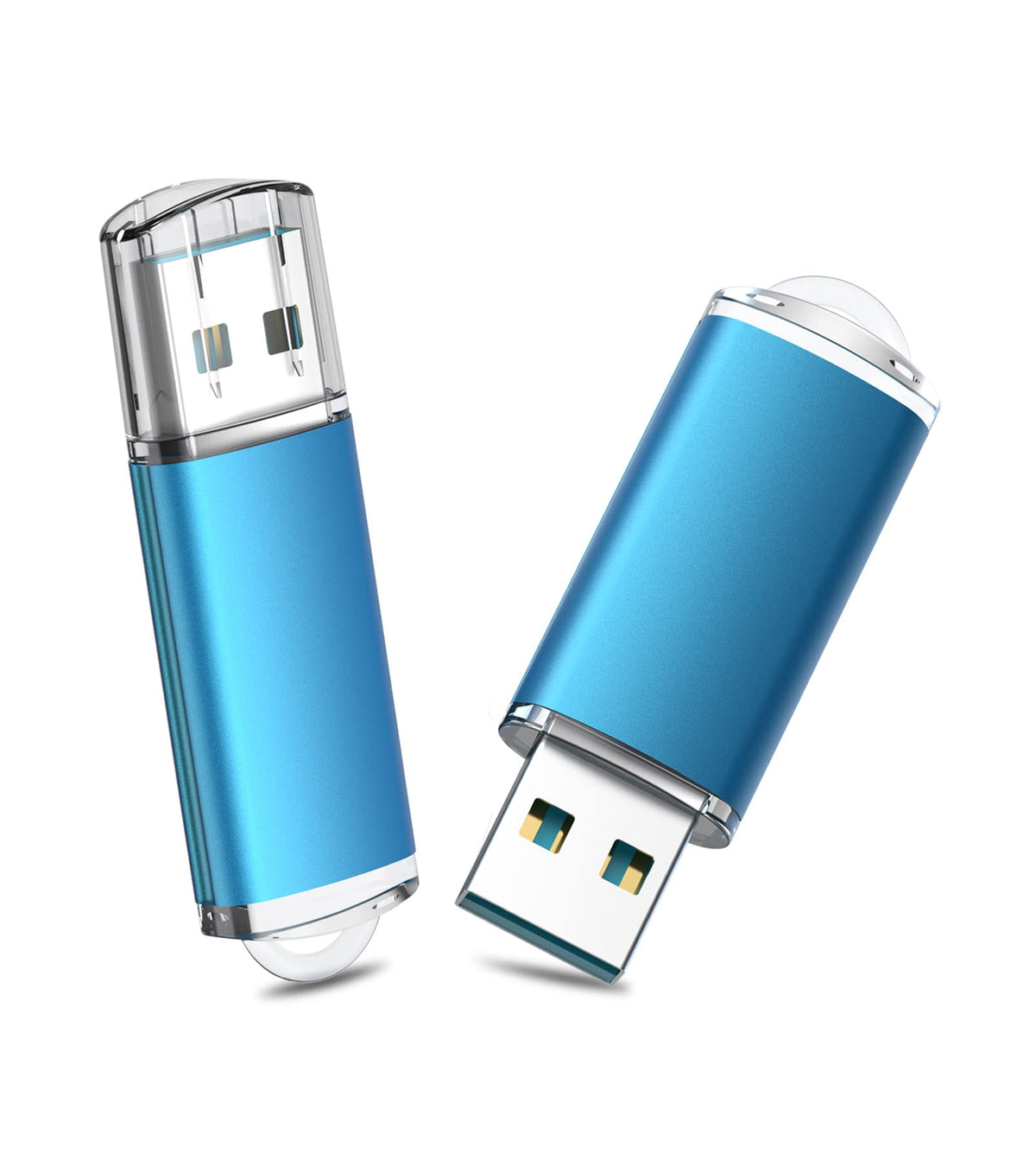 TOPESEL USB Flash Drive 5 Pack 4GB USB 2.0 Flash Drive Memory Stick USB Drive Thumb Drives USB Stick (5 Mixed Colors: Black Blue Green Red Silver)