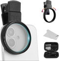 52mm Clip-on CPL Phone Camera Filter Kit, Circular Polarizer Filter, CPL Polarizer Phone Camera Lens Filter for iPhone Samsung/Android Smartphones