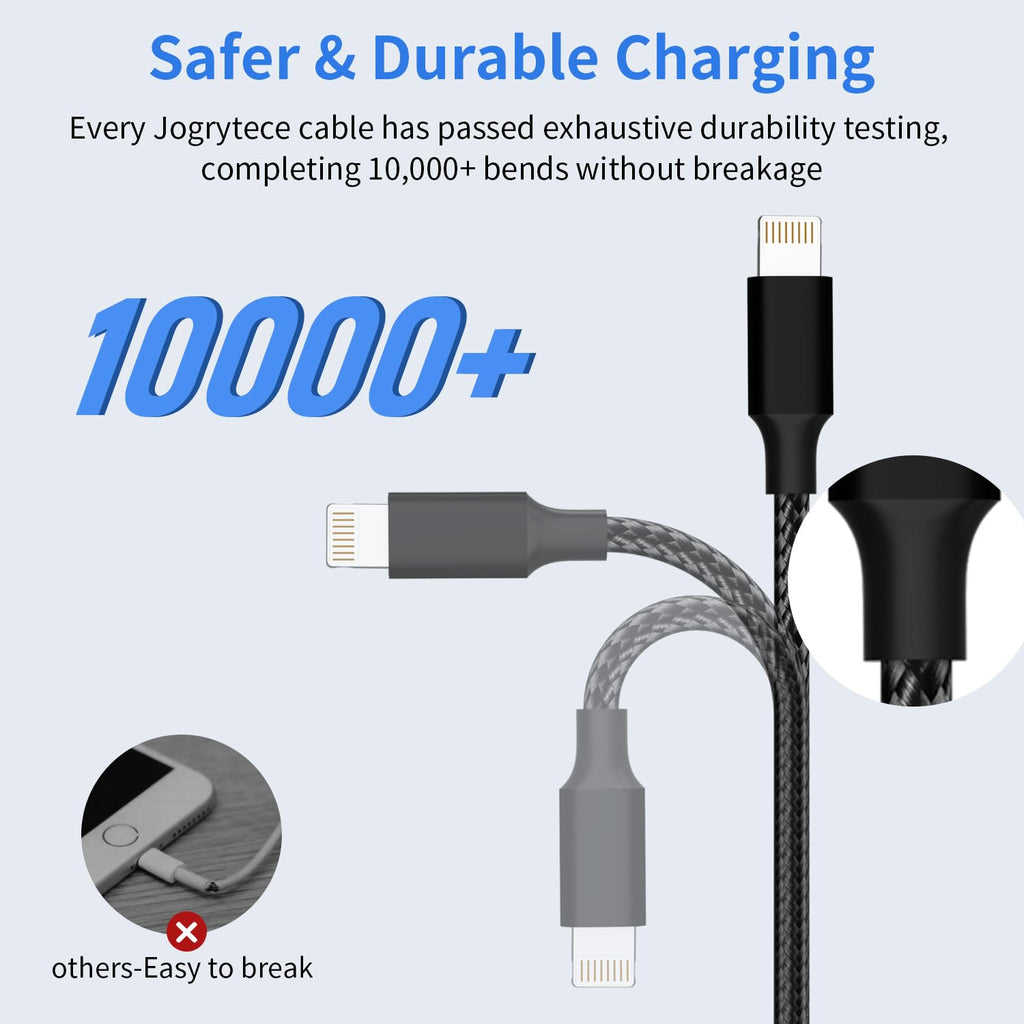 3 in 1 Multi Charging Cable, USB Cable Universal Charger, 2Pack 4FT