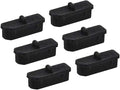 uxcell 6 Pcs Clear Ethernet Hub Port Display Port Adapter Anti Dust Cover Cap Protector Plug