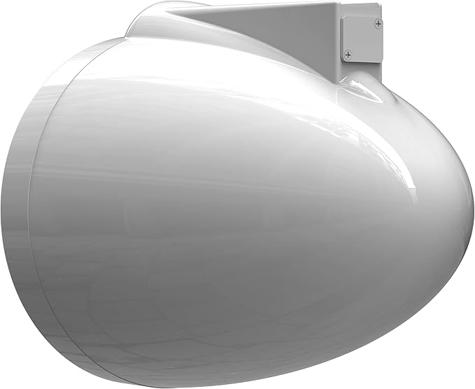 wet sounds Rev 8 White V2 Revolution Series 8" White Tower Speakers w/Swivel Clamp Base Mount