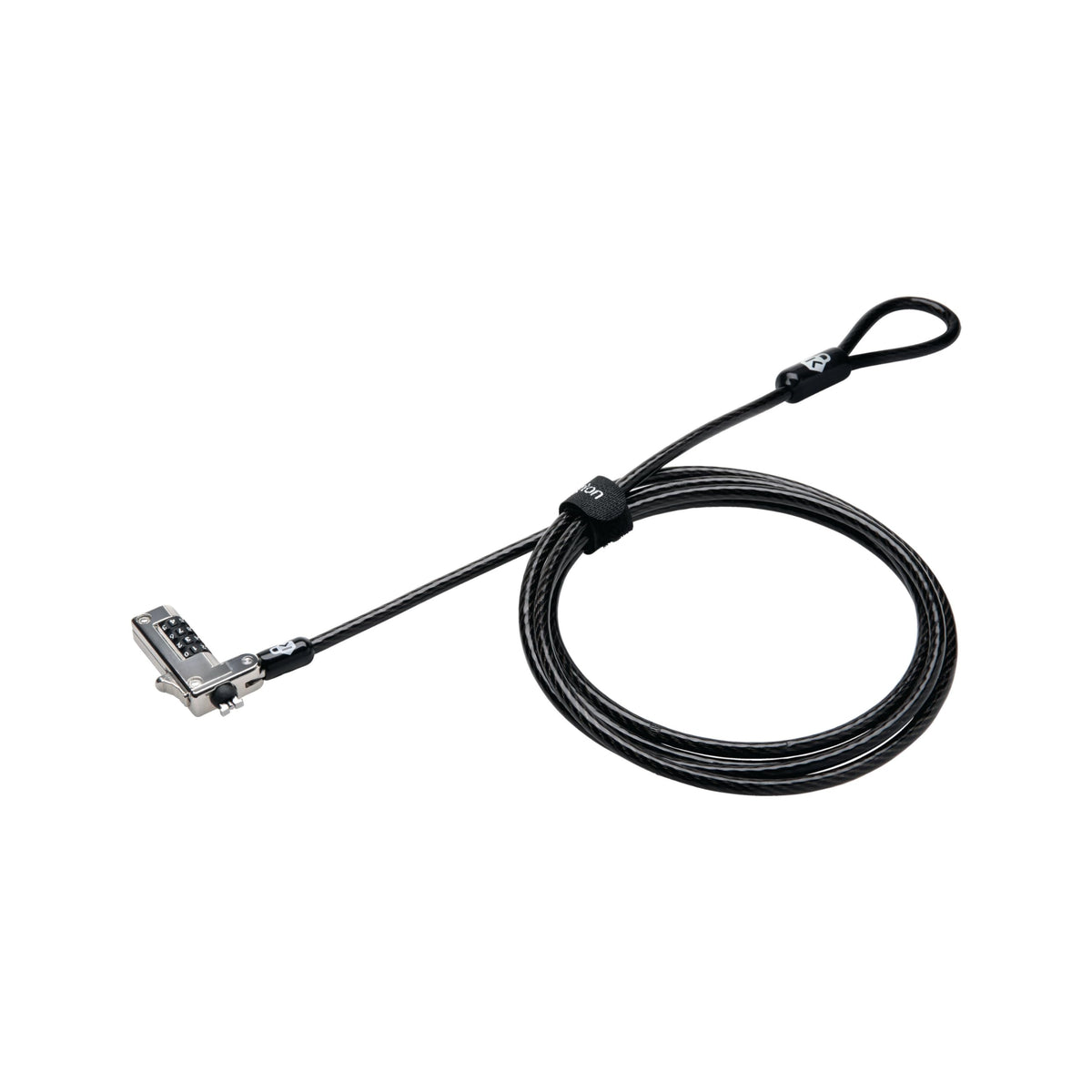 Kensington NanoSaver™ Combination Laptop Lock, Resettable Computer Security Locking Cable for Ultra-thin Laptops for HP Lenovo Asus Acer, Resettable 4-wheel Number Code (K60603WW)