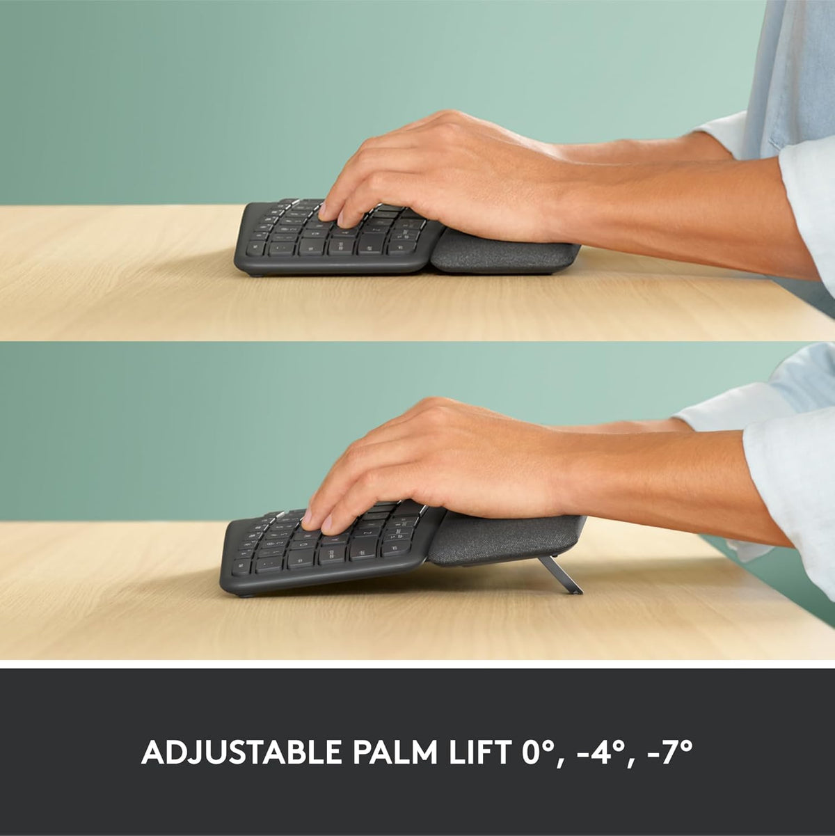 Logitech Ergo K860 Wireless Ergonomic Split Keyboard with Wrist Rest