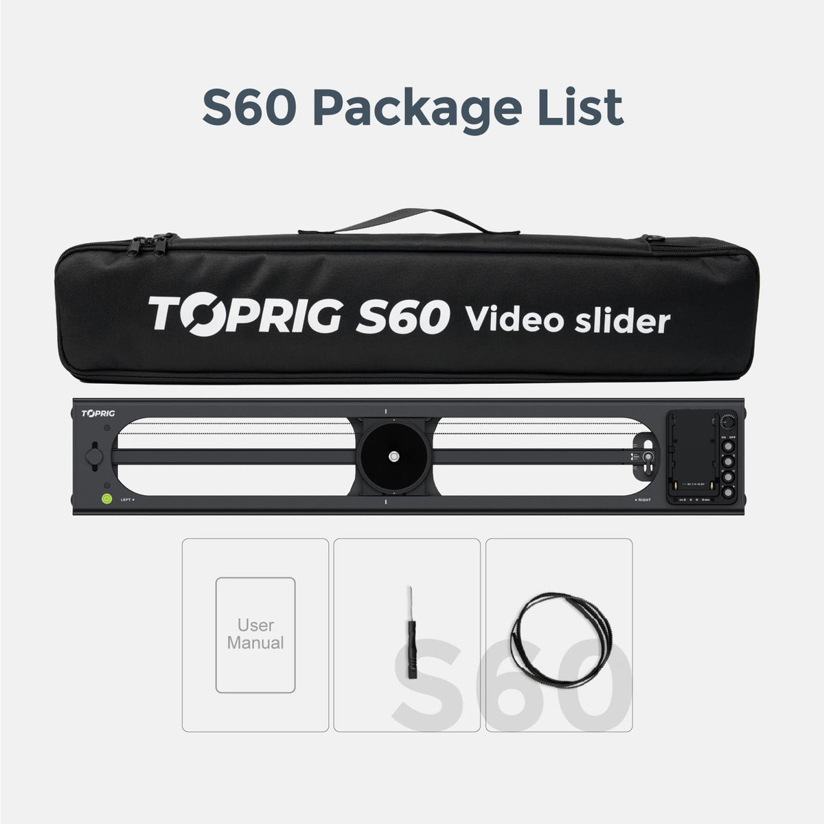 Accsoon Toprig S40 Motorized Camera Slider 40cm/16 App Wireless Control Carbon Fiber Dolly Rail Slider Support IME Lapse Photography