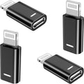 [Apple MFi Certified] USB C to Lightning Adapter, Stuffcool 4Pack Lightning Male to USB C Female Digital Converter PD 20W Type C Fast Charger Connector for iPhone 14 13 12 11 Pro XS XR X 8 SE iPad Pro