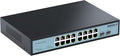 SODOLA 16 Port 2.5Gb Switch Umanaged,16X 2.5GBASE-T Ports,2X 10G SFP, 120Gbps Switching Capacity,Port Isolation,/1U Rack-Mount/Fanless/Plug & Play Multi-Gig Unmanaged Network Switch