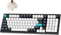 Keychron Q5 Max Wireless Custom Mechanical Keyboard, 2.4 GHz Bluetooth QMK Full Aluminum 96% Layout RGB with Hot-swappable Gateron Brown Switch Compatible with Mac Windows Linux
