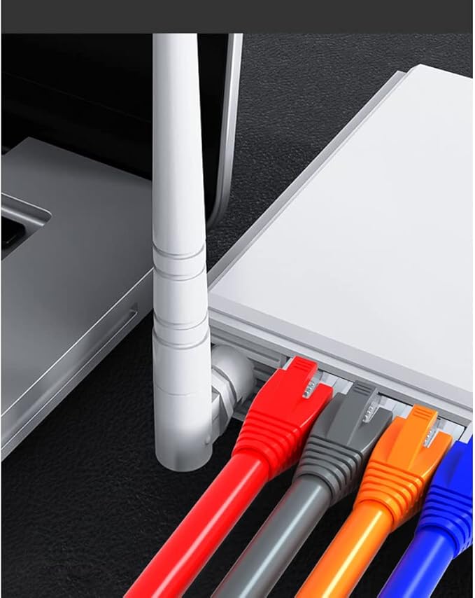 50 Pcs Cat7 Cat7A Cat8 Strain Relief Boot, RJ45 Plug Connector Cover Modular Network Plug Connector Cap Cable Connector Boots, Transparent