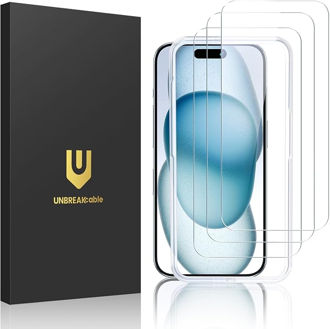 UNBREAKcable 2-Pack Screen Protector for iPhone 13 Pro/14/13