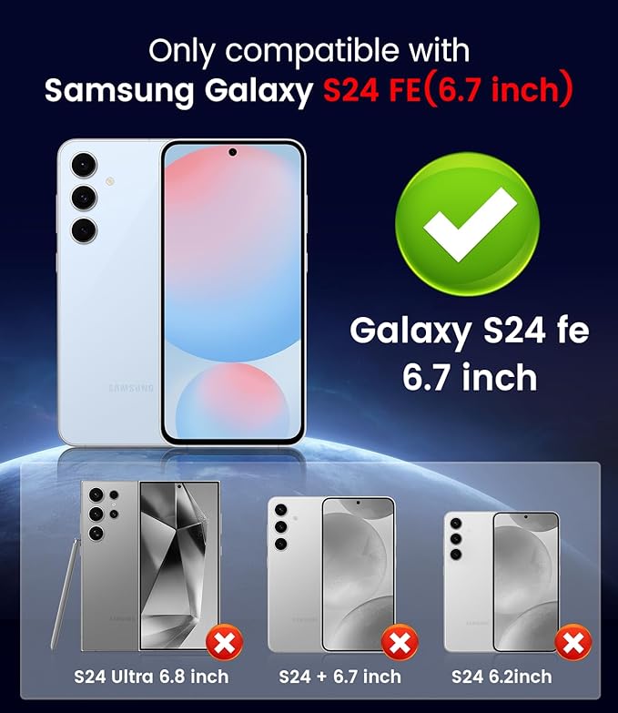 Magnetic for Samsung Galaxy S24 FE Case [Compatible with MagSafe][Built-in Camera Lens Protector] Slim Soft Silicone Bumper Shockproof Metallic Luster Phone Cover (Gold)