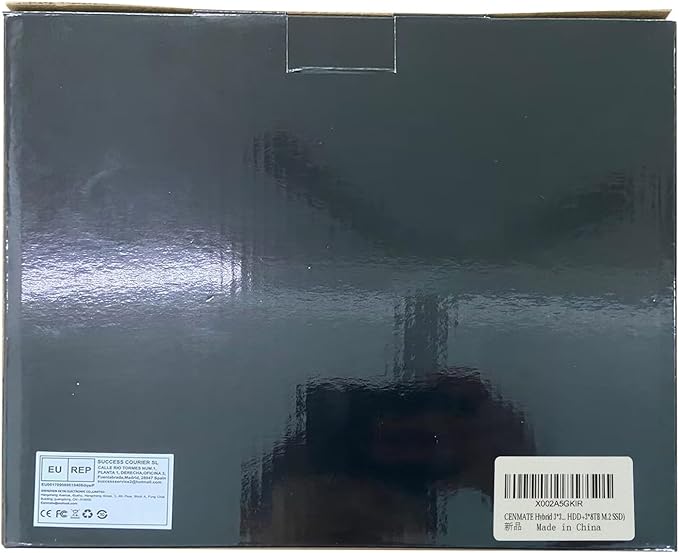 Hybrid 3*2.5/3.5" SATA HDD/SSD+3* M / B+M Key M.2 NVMe Enclosure with Cooling Fan and USB A/C 3.2 Gen 2, Hard Drive Enclosure Support 90TB(3*22TB HDD+3*8TB 2230/2242/2260/2280/22110 SSDs)