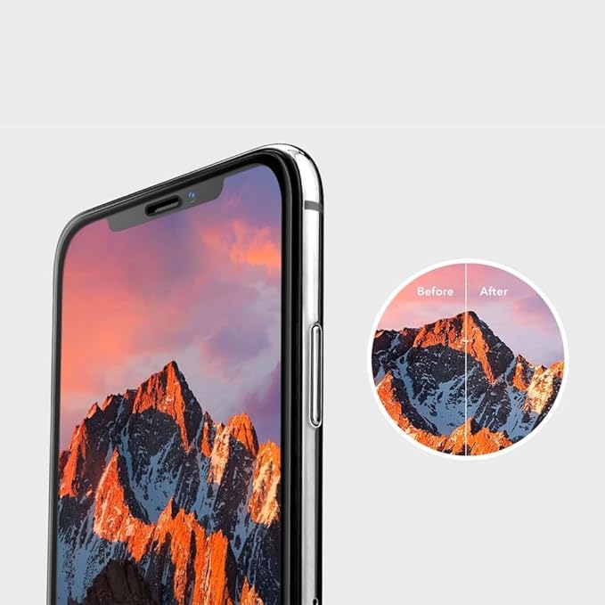 CASETiFY Impact HD Screen Protector [Strengthened 9H aluminosilicate glass, applicator included] for iPhone 15