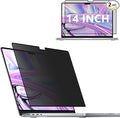 Privacy Screen Protector for MacBook Pro 14 Inch 2021-2024, M1, M2, M3, M4,Removable Privacy Screen for MacBook pro 14 inch M1 Pro/Max Anti-Spy/Anti Fingerprint/Anti Blue Light/Anti-Glare/Bubble Free