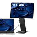 SOTSU FlipAction Pro 16" Gen 2 | 2.5K Portable Monitor | 2560 x 1600 (WQXGA) | 120 Hz | 100% DCI-P3 | 400 Nits | Pivot Rotate | Full Metal CNC | Perfect Match for Mac and Windows (Universe Black)