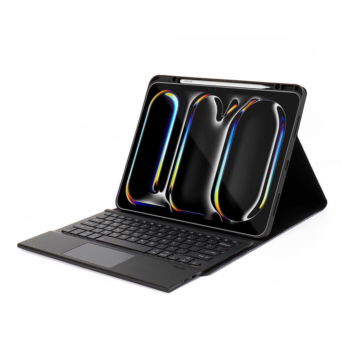 Sahara - Navigate Series Keyboard Case with Track Pad for iPad Pro 13" (M4 2024/M5 2025), Black, (TB00388)