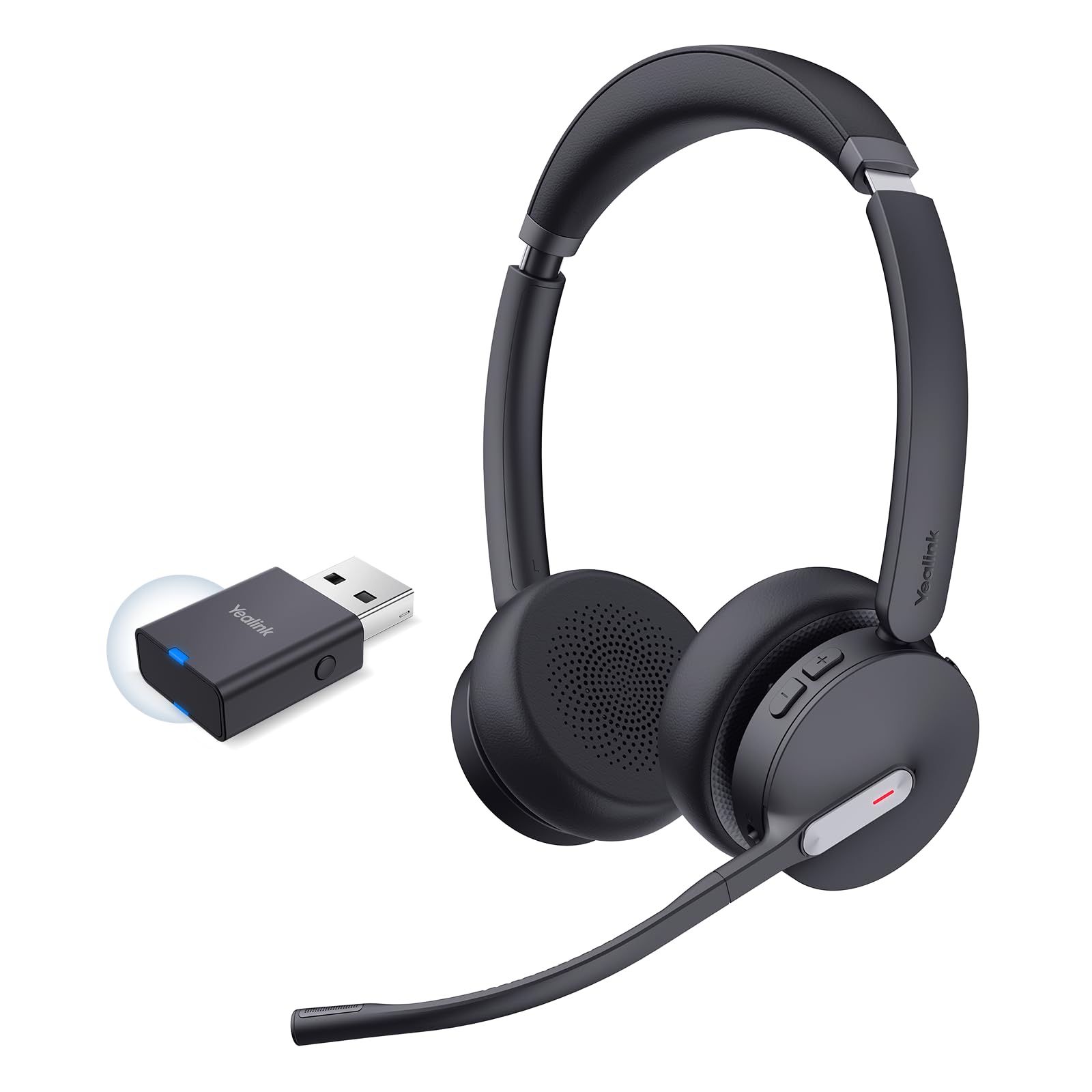 Yealink WH64 Hybrid Dual DECT Bluetooth Headset, Teams & Zoom Certified