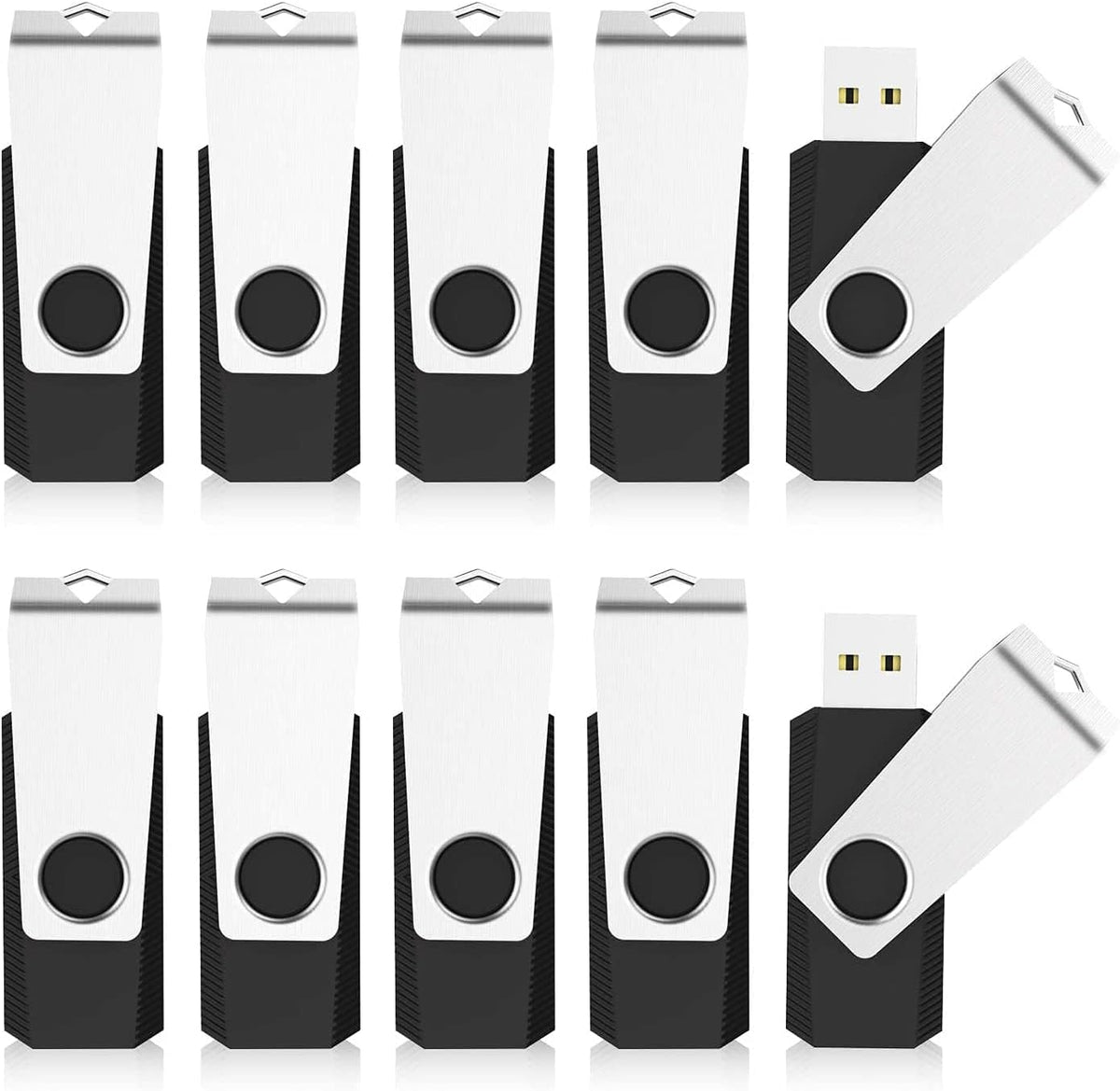 TOPESEL USB Flash Drives 100 Pack 128MB Bulk 2.0 Flash Drive, Thumb Drive Memory Stick USB Thumb Drive Flash Drive USB Stick Memory Stick Pen Drive