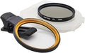 52mm Clip-on CPL Phone Camera Lens Filter, Polarized Camera Lens CPL Filter for iPhone 16 15 Pro Max Plus 14 13 Pro Max Mini 12 11 X XS Galaxy