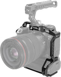SmallRig R5 / R6 Camera Cage for Canon R5 / R6 with BG-R10 Battery Grip, Aluminum Alloy Film Movie Making Camera Video Cage with Shoe Mount 3464B