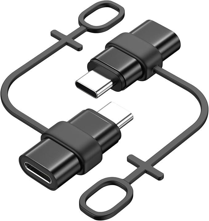 MoKo Lightning to USB-C Adapter for iPhone 17 16 15, Charge Only, 2 PCS