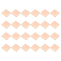 PATIKIL Copper Heatsink Pad Shims, 24 Pcs 20x20x0.5mm Copper Pad Shim IC Chipset GPU CPU Thermal Heatsink for Cooling Laptop Desktop Computer