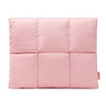 Comfyable Puffy Laptop Sleeve 15 16 Inch, Quilted Puffer Laptop Carrying Case for Women, Pillow Pouch Compatible for MacBook Air M5 & MacBook Pro M5 Pro/Max 2026, Pink