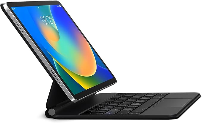 Keyboard Case for iPad 10th Generation 2022 & 11th (A16, 2025) – Magic-Style Keyboard with Multi-Touch Trackpad – Floating Cantilever Stand – Magnetic Case for iPad 10.9 inch 10th / 11th Gen.