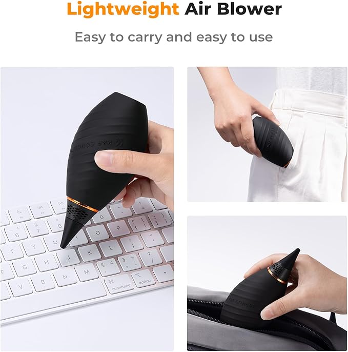 K&F CONCEPT Soft Tip Strong Air Blower with Short Nozzle,Highly Elastic