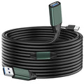Kumiho 65FT USB 3.0 Extension Cable with Extension Chipsets Signal Booster Active Type A Male to A Female for PlayStation, Xbox, Keyboard, Mouse, USB Flash Drive, Printer, Camera and More